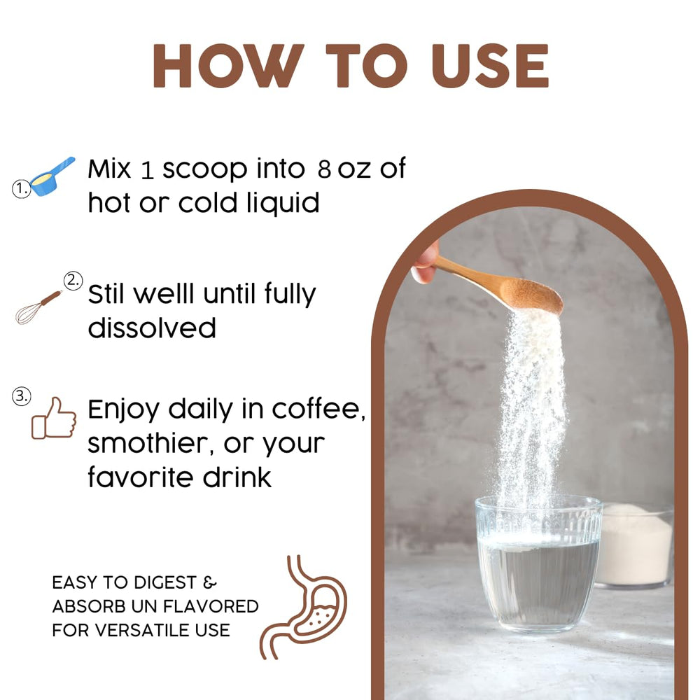 Gold Vital Life daily-use routine with collagen powder