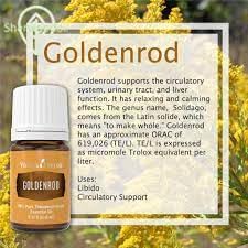 Goldenrod bath soak additive for a relaxing spa-like moment