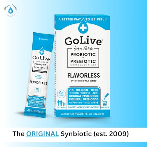GoLive dissolves easily in liquid for smooth, grit-free consumption.
