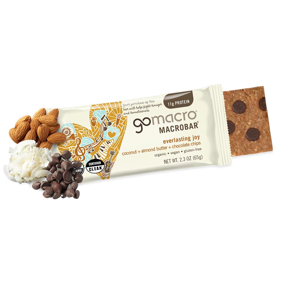 GoMacro MacroBar energized on the go during a busy day