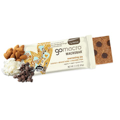 GoMacro MacroBar energized on the go during a busy day