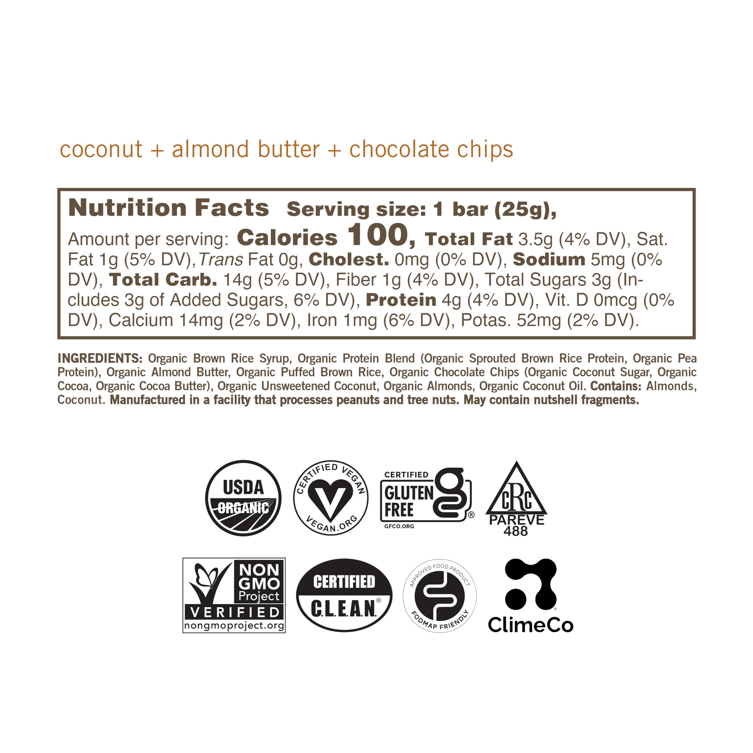 GoMacro MacroBar Mini cross-section shows creamy almond butter, perfect energy bite.