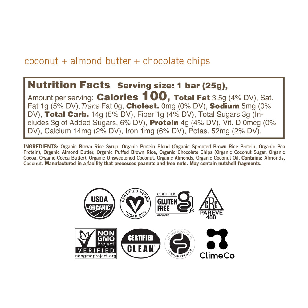 GoMacro MacroBar Mini cross-section shows creamy almond butter, perfect energy bite.