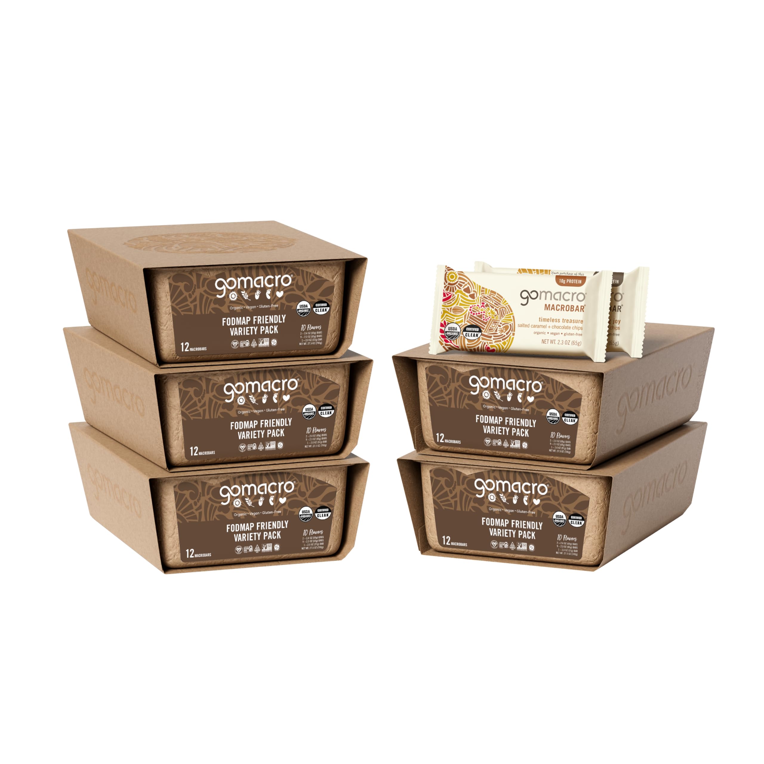 GoMacro MacroBar Mocha Chocolate Chip morning on-the-go pick-me-up