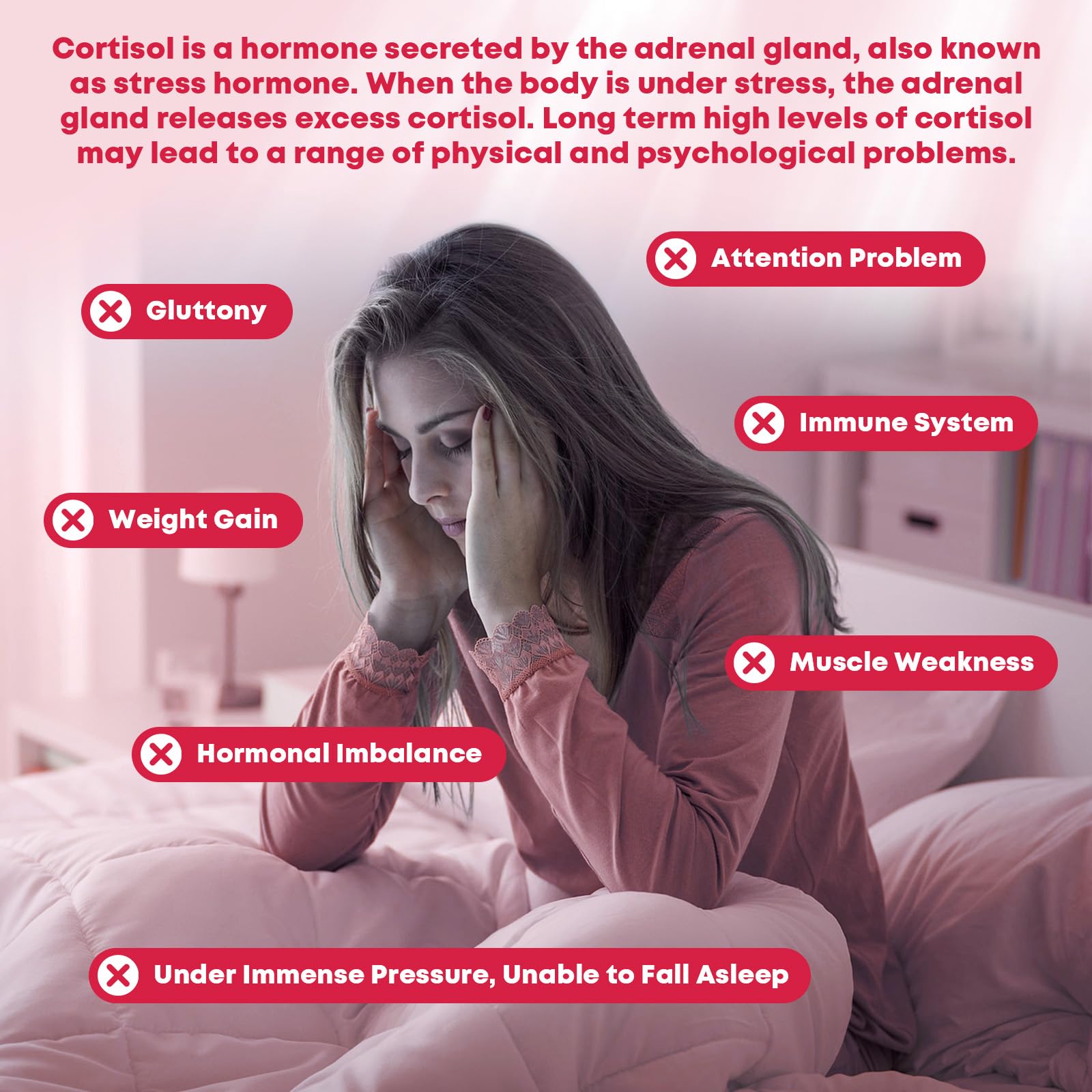 GONGOTA Cortisol liquid drops closeup for fast, calming absorption.