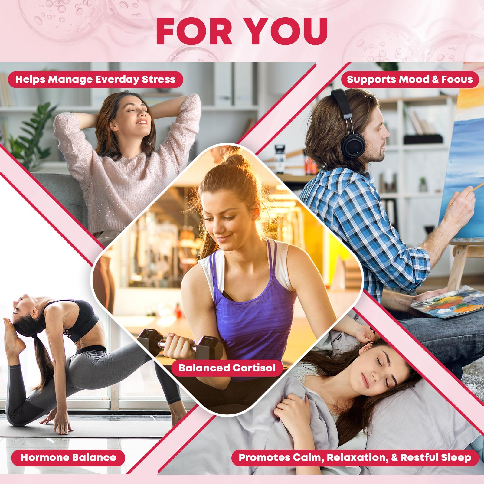 GONGOTA Cortisol raspberry-flavored liquid captures natural taste experience.