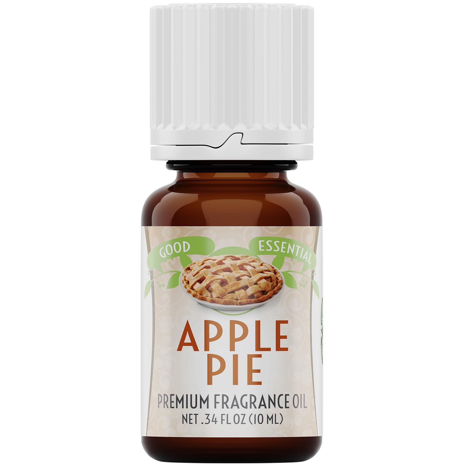 Good Essential Apple Pie fragrance oil 10ml bottle ideal for autumn diffusion.