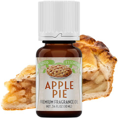 Good Essential Apple Pie fragrance oil dropper for precise, controlled use in diffusers.