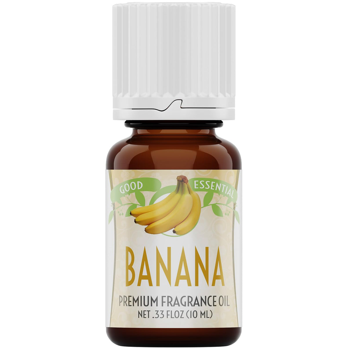Good Essential Banana Fragrance Oil bottle with dropper for precise use.