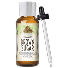 Good Essential brown sugar fragrance oil in diffuser for warm ambiance.