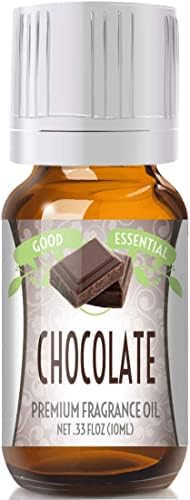 Good Essential chocolate fragrance oil being added to a diffuser for warm autumn scent
