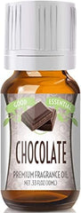 Good Essential chocolate fragrance oil being added to a diffuser for warm autumn scent