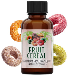Good Essential Fruity Cereal eyedropper shown for controlled fragrance blending.