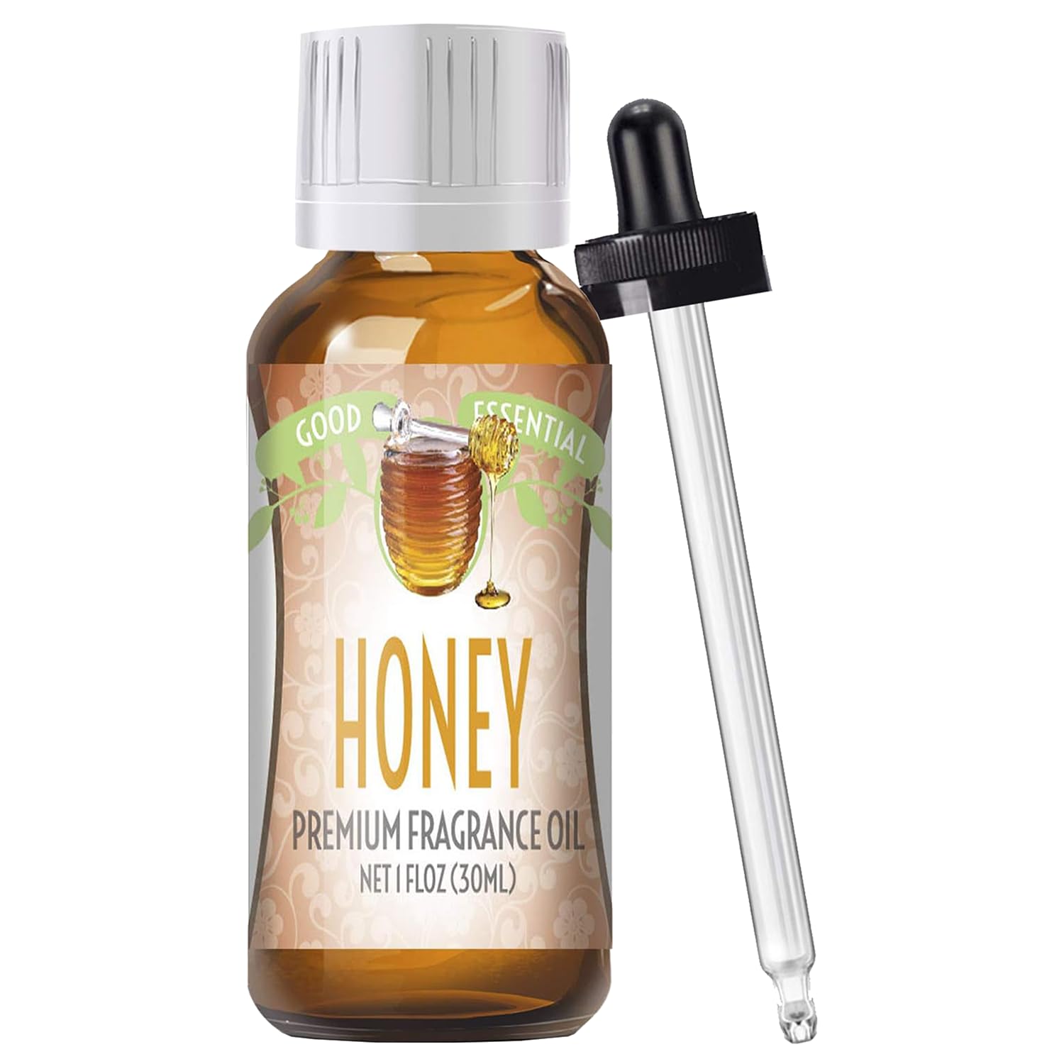 Good Essential Honey Fragrance Oil bottle ready for diffusion with warm honey aroma