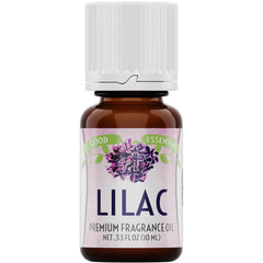 Good Essential Lilac fragrance oil bottle for home scent crafting.