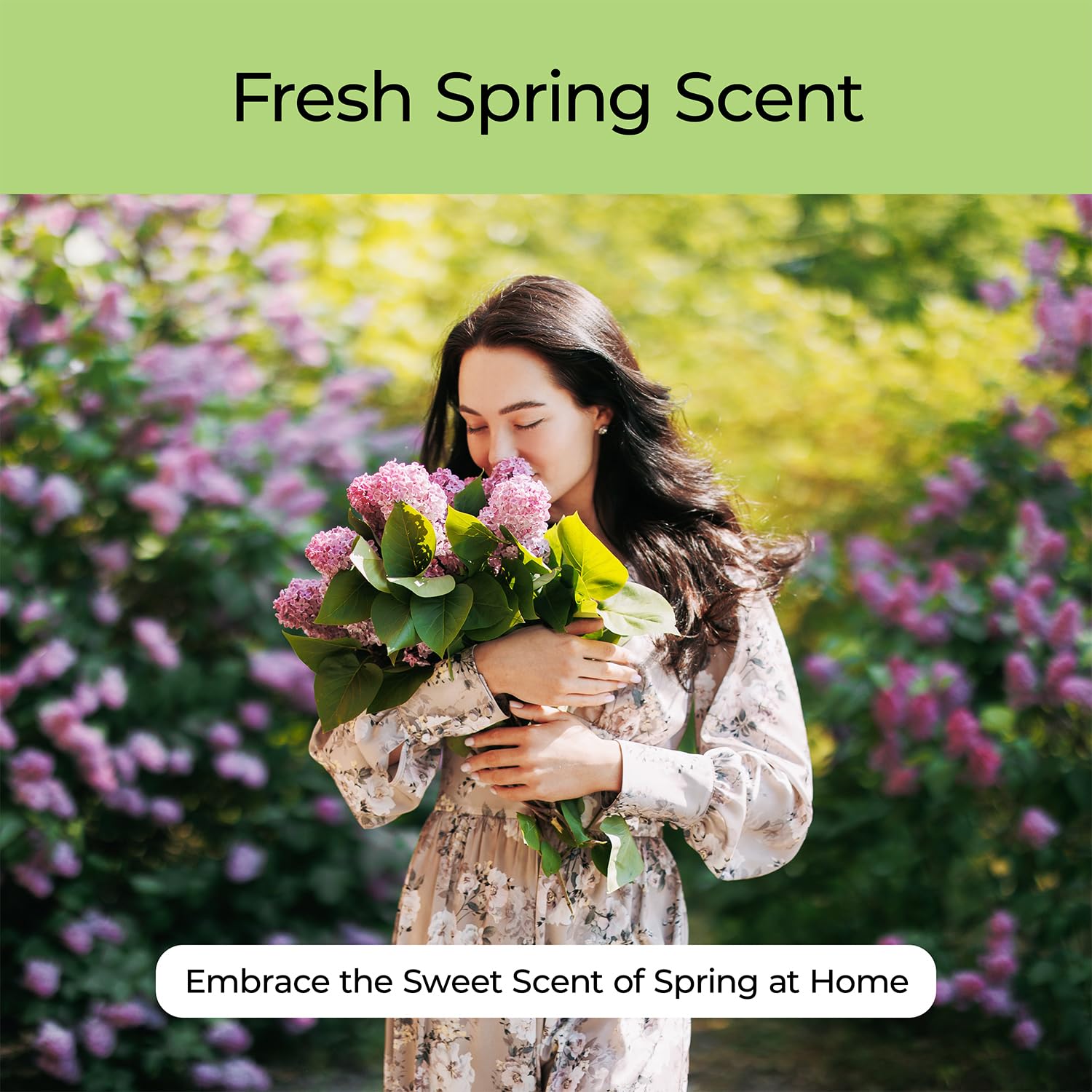 Good Essential Lilac Fragrance Oil packaging highlight and cap.