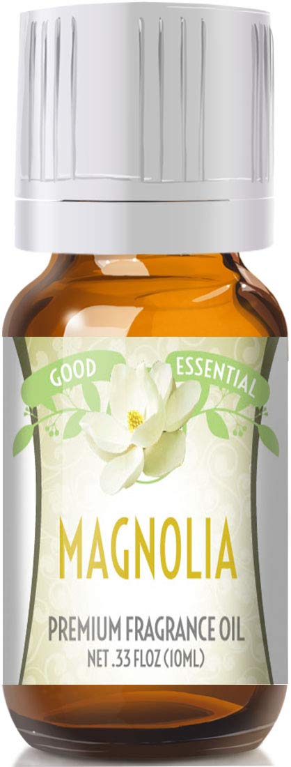 Good Essential Magnolia fragrance oil bottle for diffusers, ideal for creating a fresh magnolia scent.