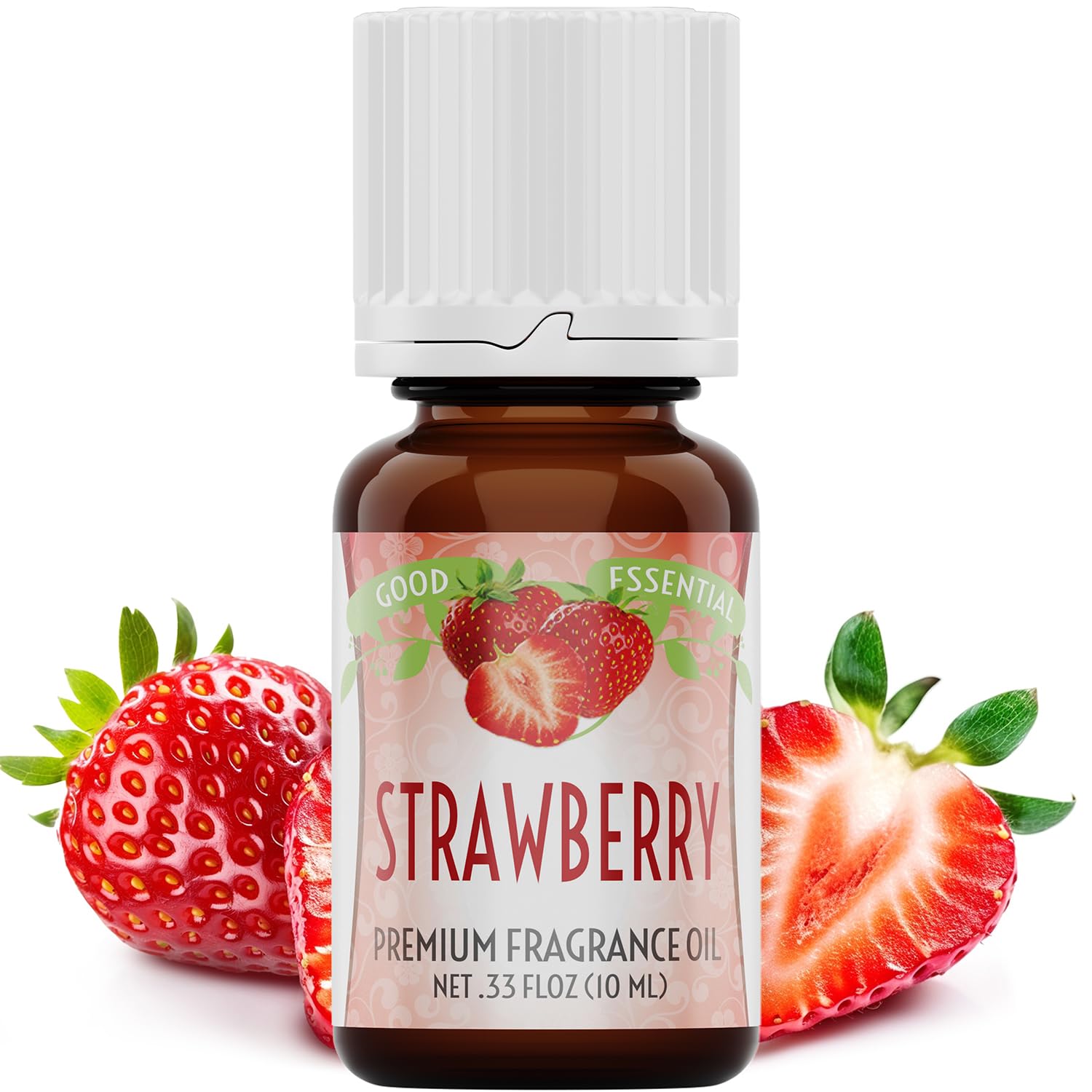Good Essential Strawberry fragrance oil with an eyedropper for precise use