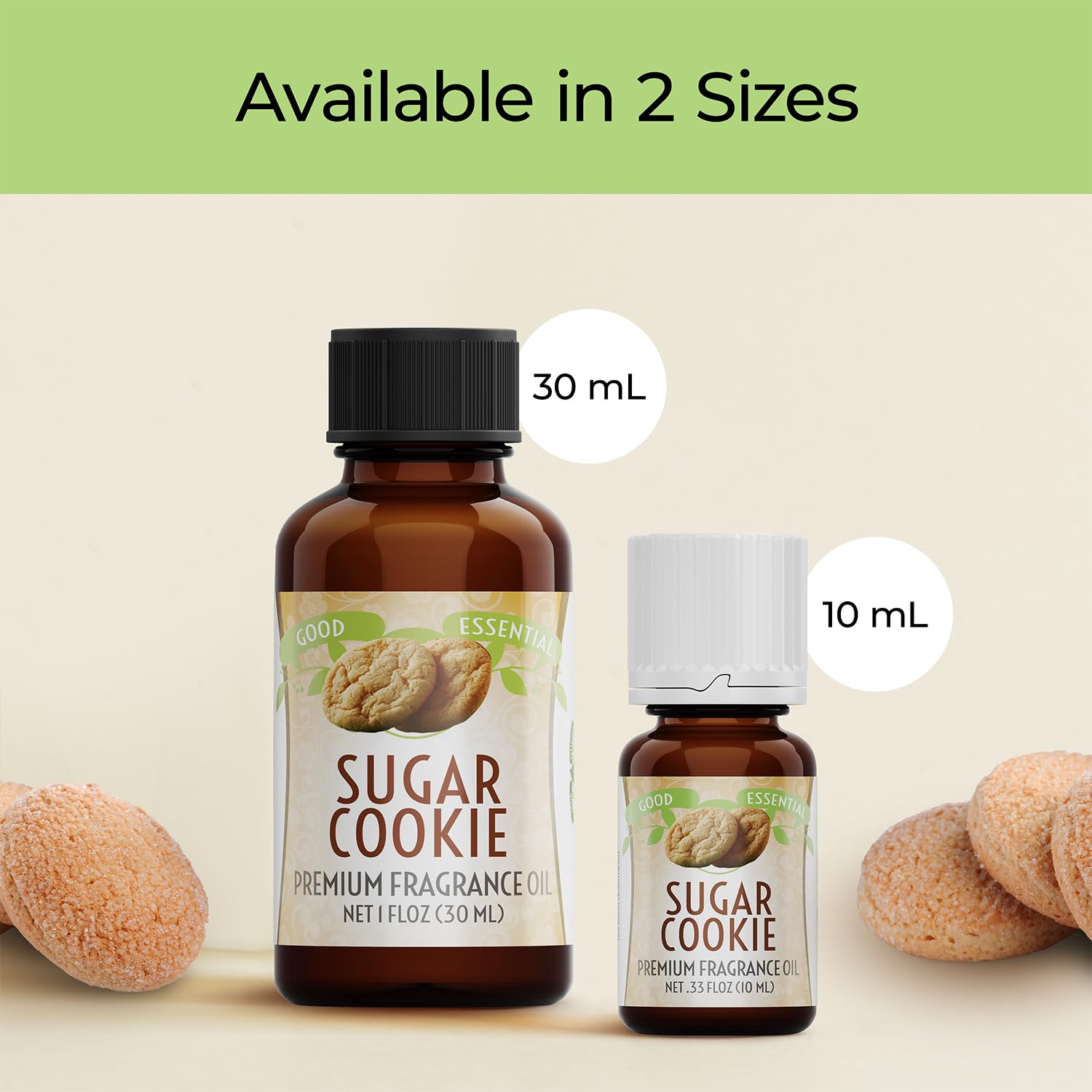 Good Essential amber glass bottle—keeps fragrance oil fresh and potent