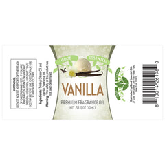Vanilla fragrance oil drops from Good Essential for controlled diffusion in diffusers