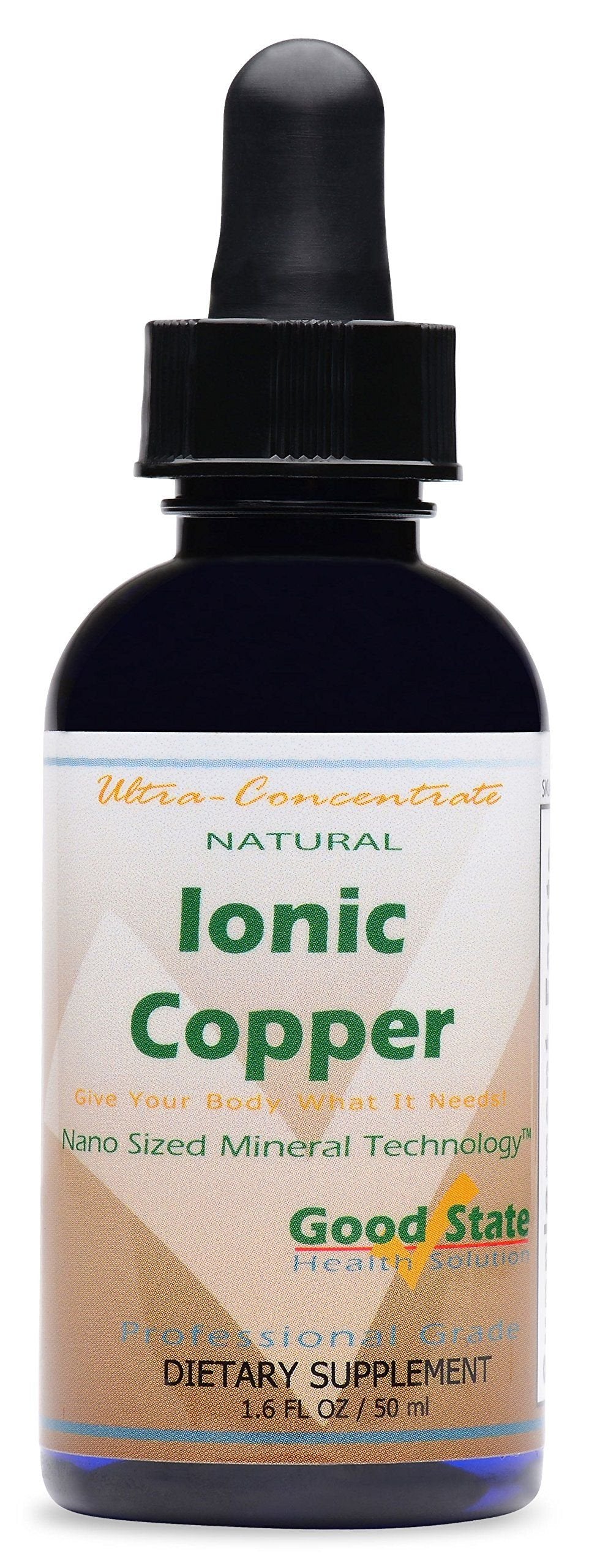 Good State Copper liquid bottle for fast absorption and daily support.