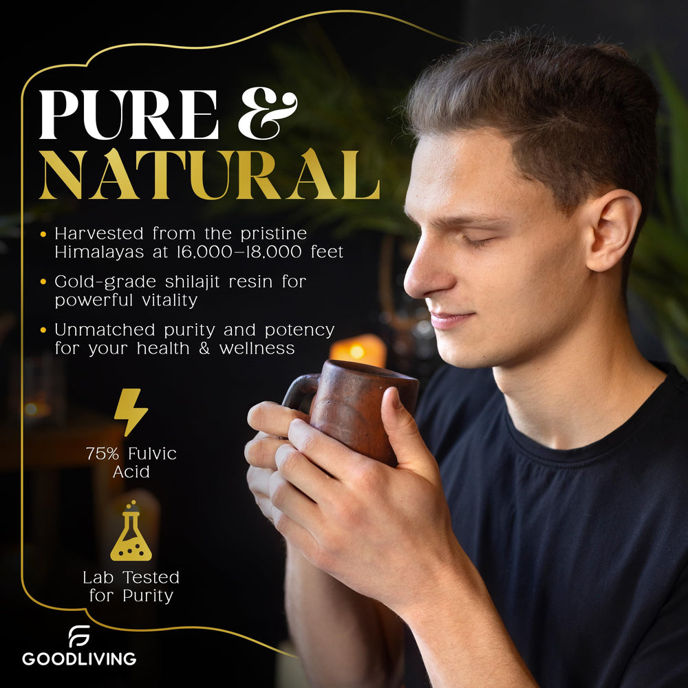 GoodLiving lab certification signals purity and safety for long-term use.