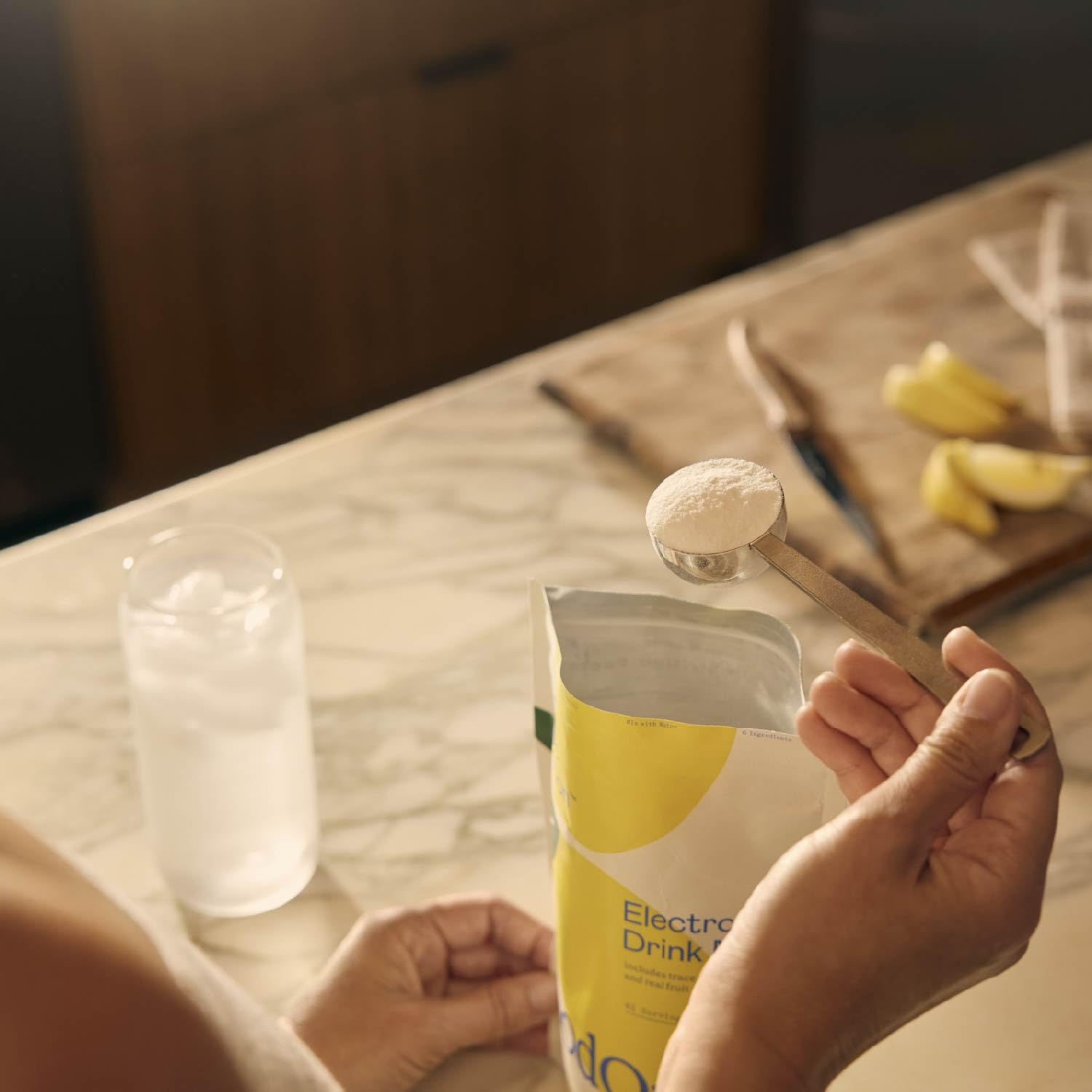 GOODONYA fresh lemon flavor visual suggesting light, kid-friendly hydration