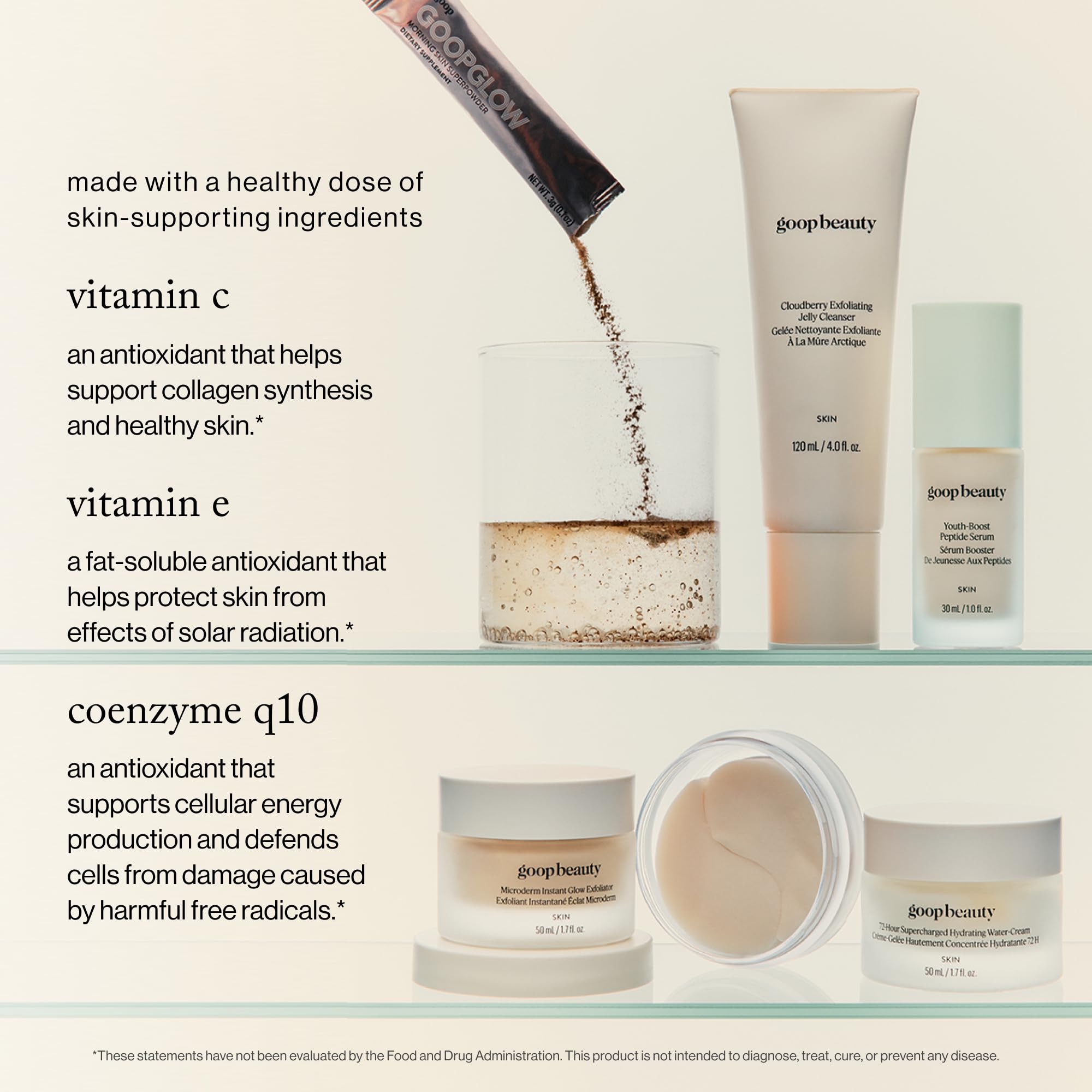 goop Morning Skin Drink Packets travel-friendly single-dose for easy daily use