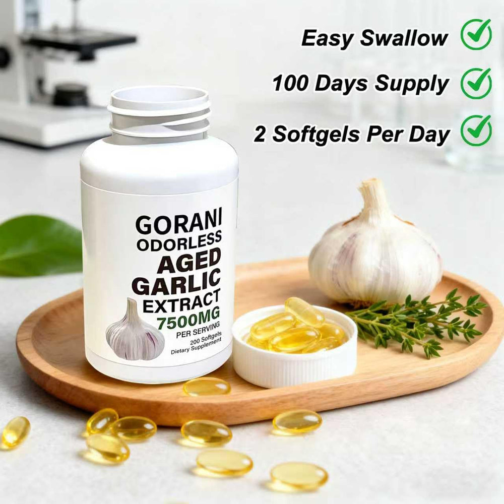 Gorani easy-to-swallow softgels promote comfortable daily use