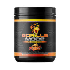 Gorilla Mind Gorilla Mode Orange Rush bottle ready for intense training sessions.
