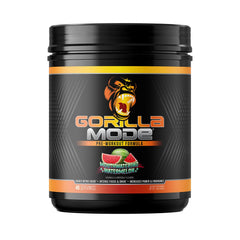 Gorilla Mind Gorilla Mode pumps visible in a glass for energized training