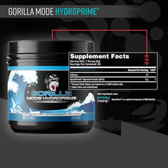 Gorilla Mind Hydroprime scoop image showing a smooth, clump-free powder.