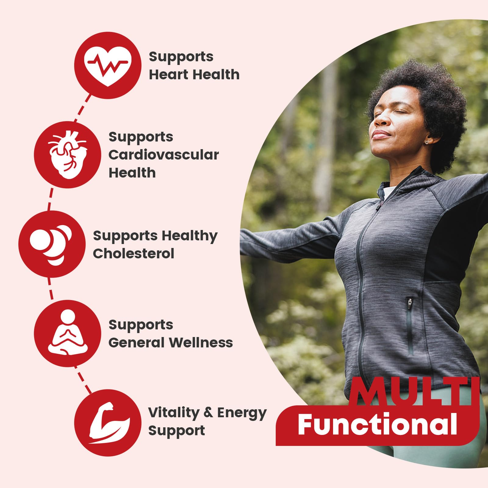 GORNVB CoQ10 gummies close-up emphasizing high-potency formula