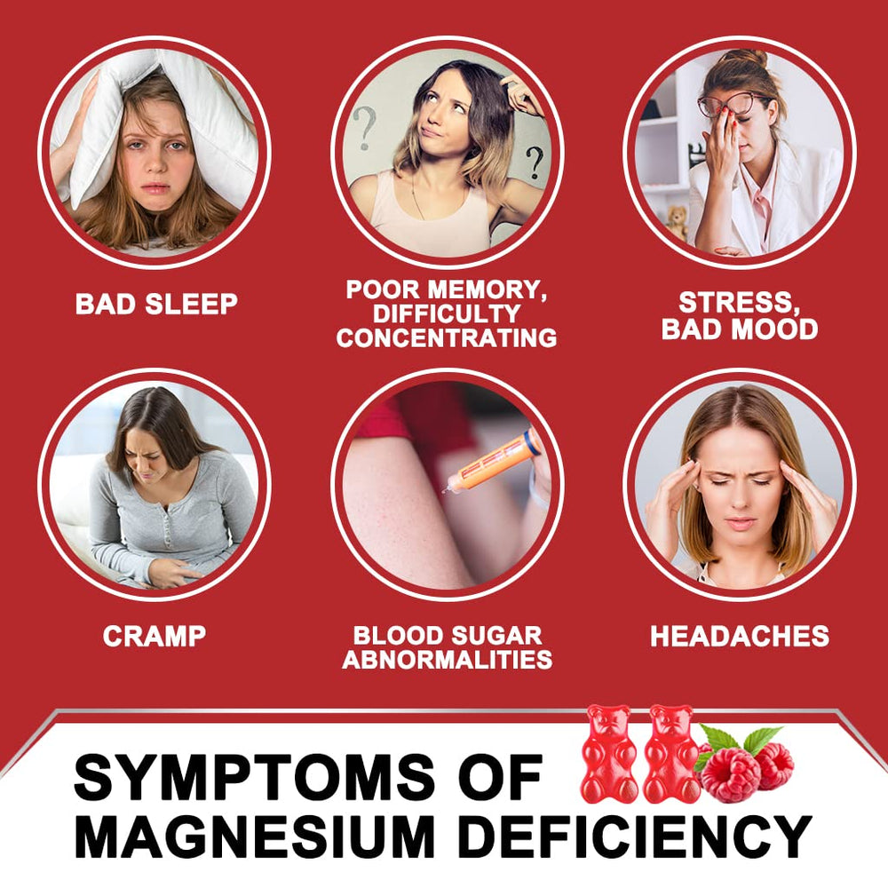Three-pack display of GORNVB magnesium glycinate gummies