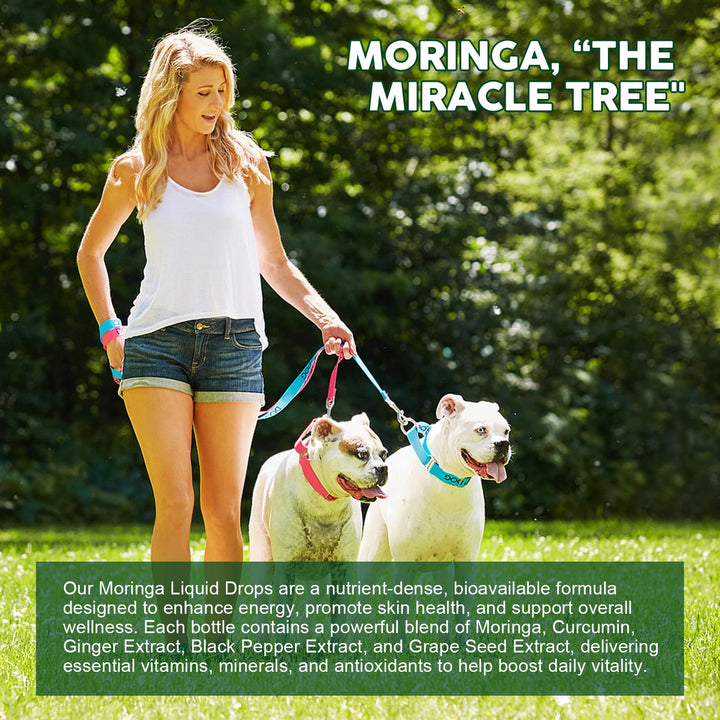 GORNVB Organic Moringa Leaf label signaling purity and plant-based sourcing