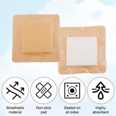 Absorbent inner pad contained within Gosknor wrap