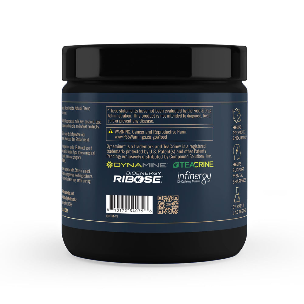 GR8 LIFESTYLE Acceler8 being poured into a shaker for quick energy boost.
