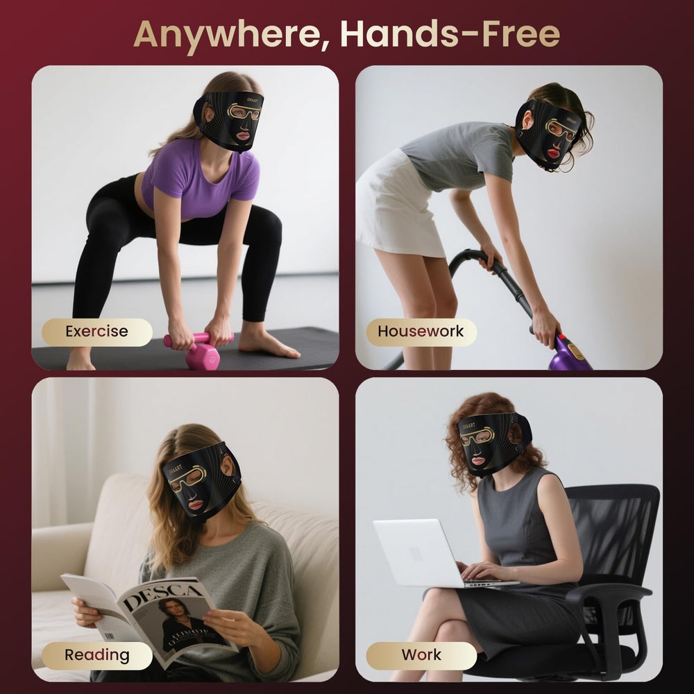 Graart full-face coverage silicone design minimizes irritation.