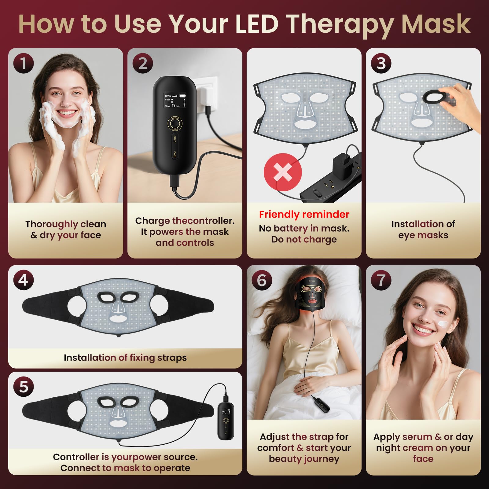 Graart home-use 10-minute sessions support convenient skincare routine.