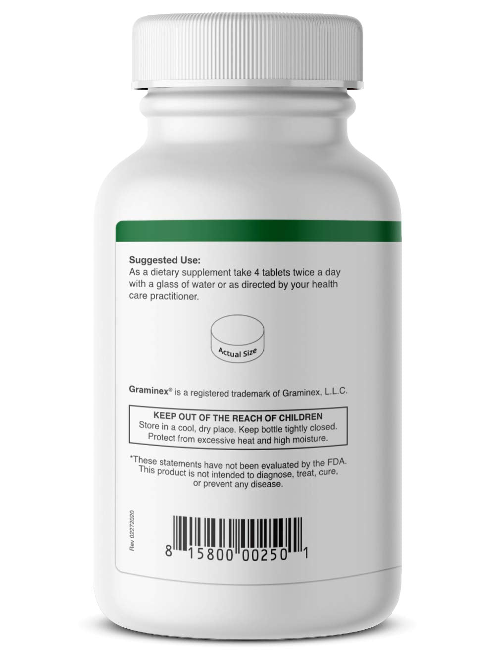 Graminex alfalfa tablets tablets-on-hand demonstrates easy dosing for everyday use