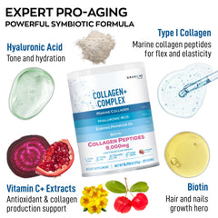 Granions Marine Collagen scoop ready for easy daily dosing.