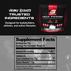 Granite Supplements HBCD powder mix with smooth, grit-free texture in liquid.