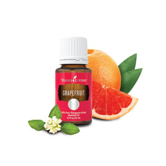 Grapefruit 15ml skincare application showing diluted use for cleansing skin.