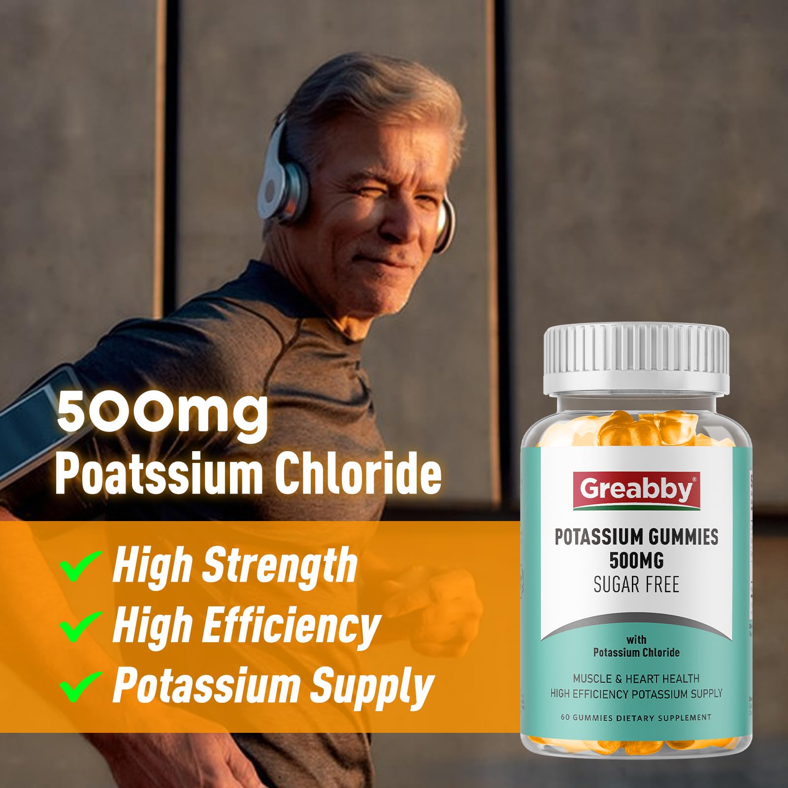 GREABBY gummies sugar-free appearance suitable for diet-conscious shoppers