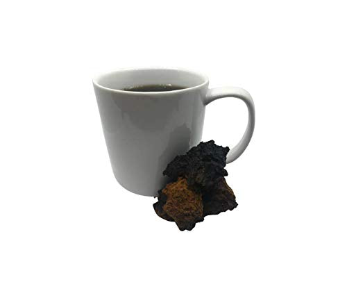 A warm cup of Great Lakes Treats Chaga tea offering earthy flavor and daily refreshment.