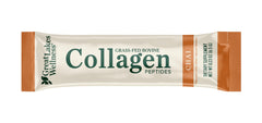 Great Lakes Wellness collagen stirred into tea for smooth hydration.