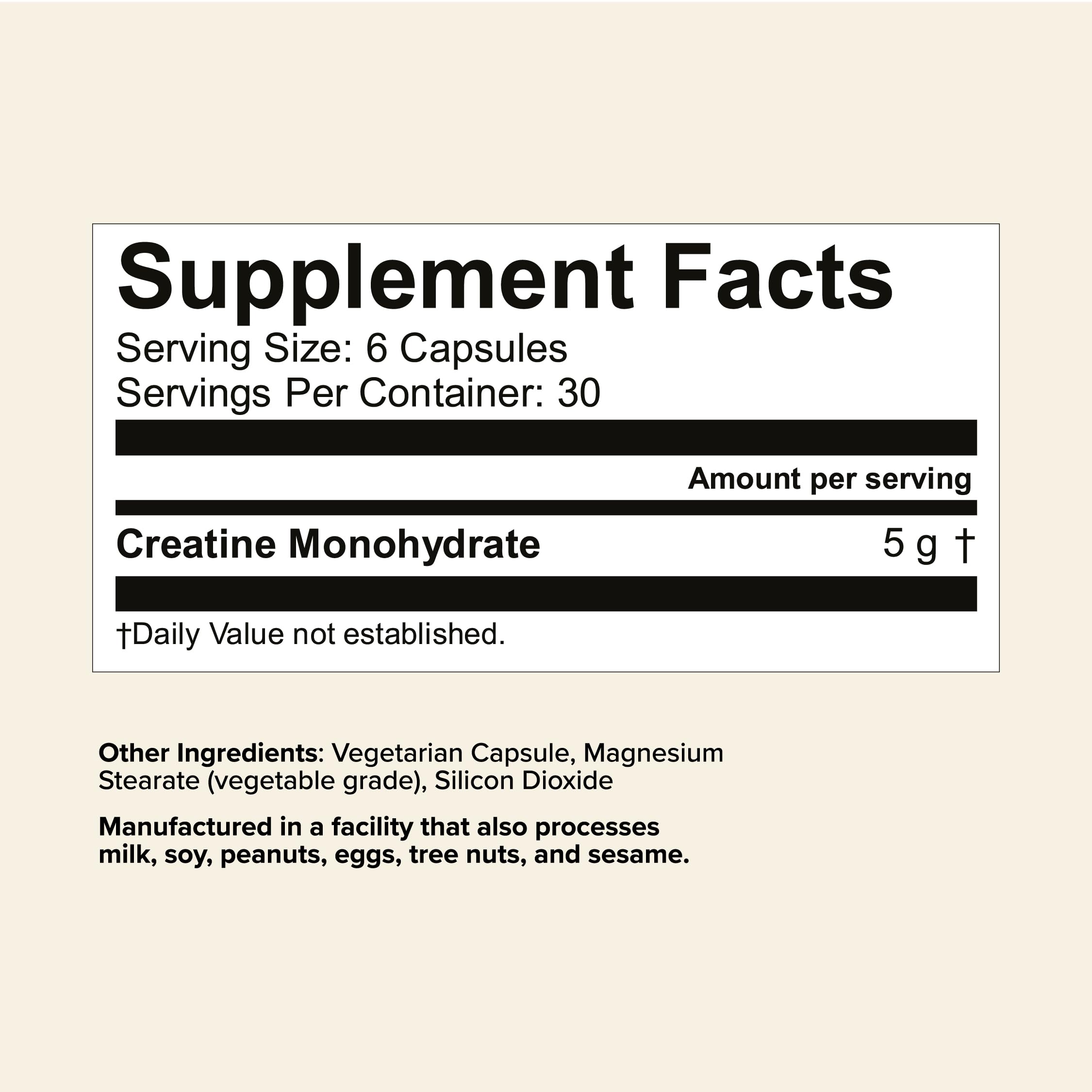 Great Lakes Wellness Creatine Monohydrate Capsules bottle closeup showing gluten-free and non-GMO formula