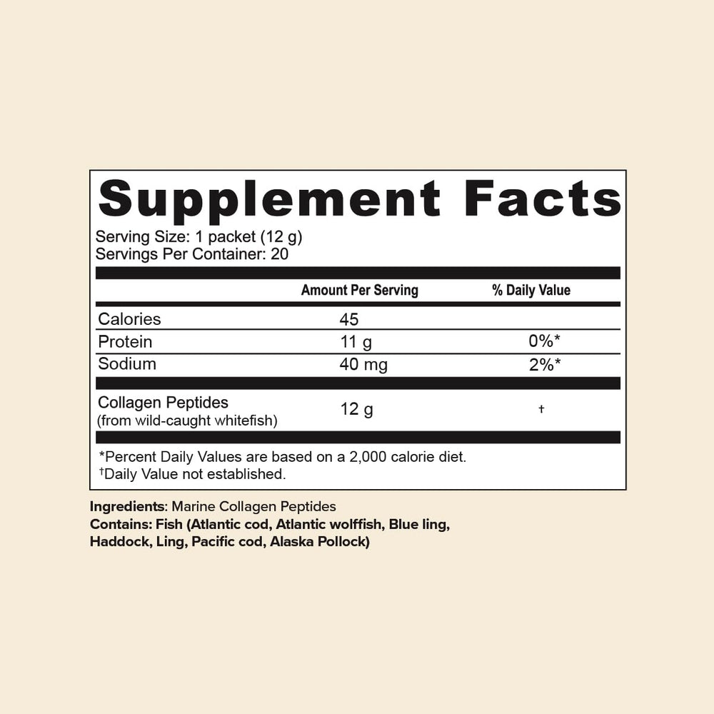 Great Lakes Wellness collagen dissolves smoothly in a smoothie without residue