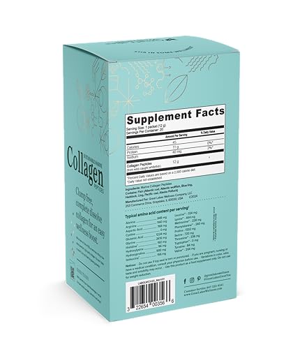 MSC certified label highlighting sustainable sourcing for Great Lakes Wellness collagen