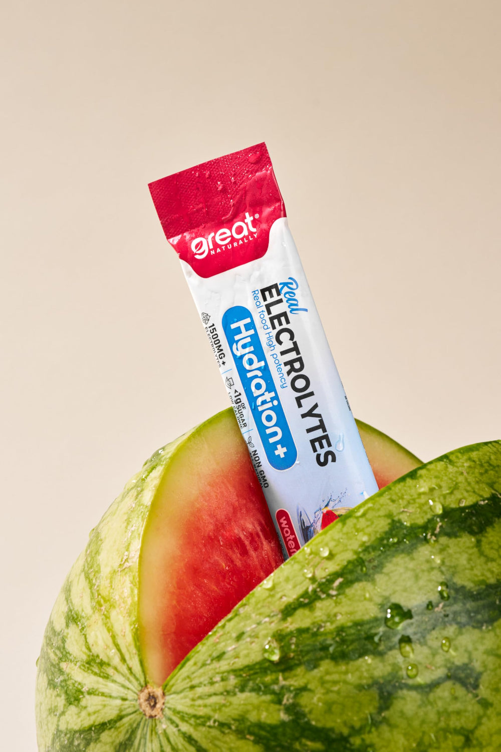 Great Naturally Hydration+ Watermelon packaged product image for clarity.